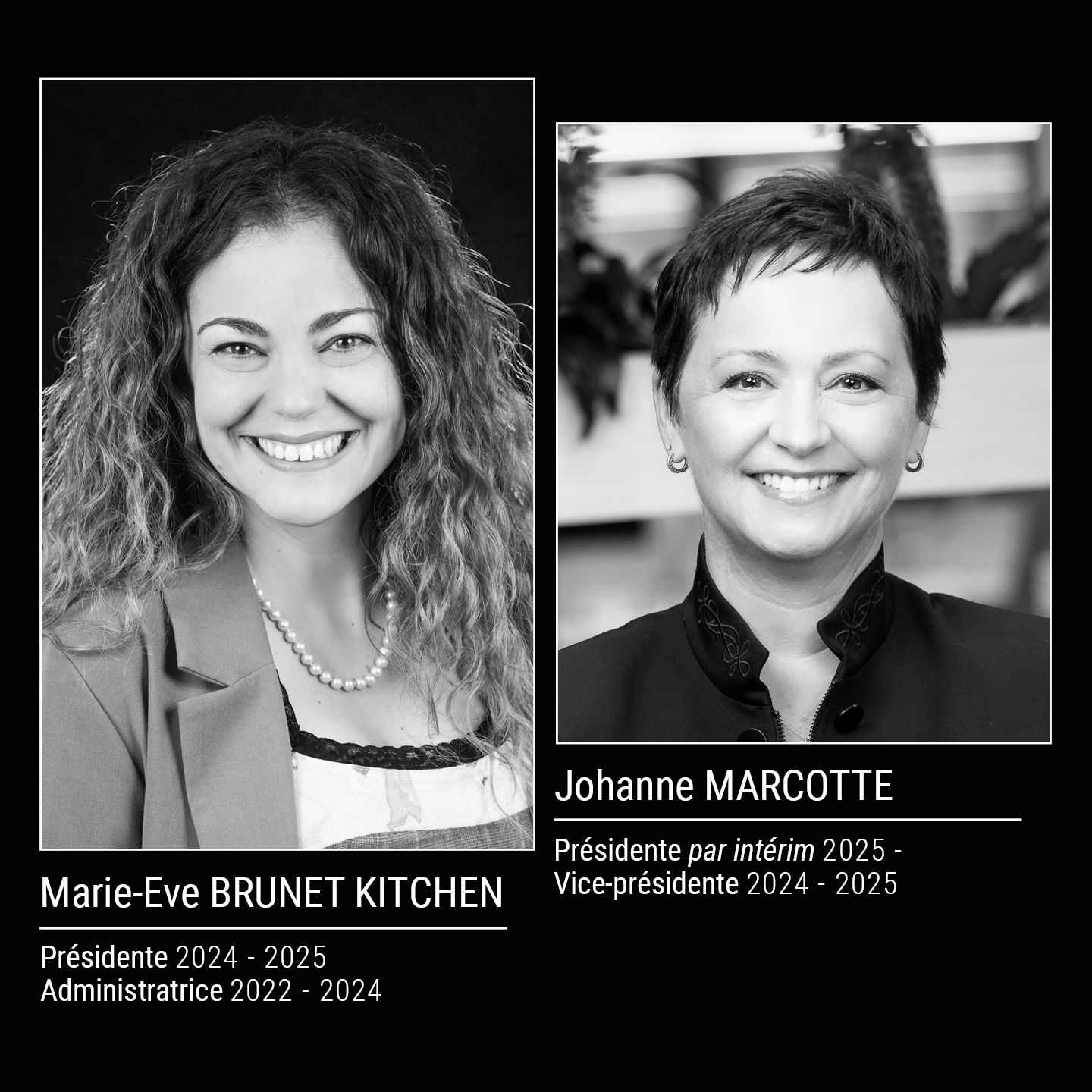 Marie-Eve Brunet Kitchen et Johanne Marcotte